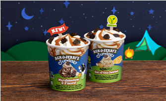 Alerta, gulosos. Ben & Jerry’s lança dois novos sabores de sundaes — e um deles é vegan