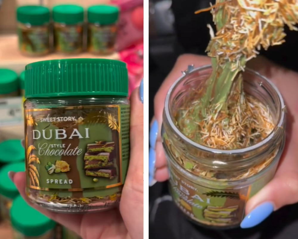 A loucura continua. Agora pode barrar chocolate do Dubai no pão por 4€. Saiba onde comprar