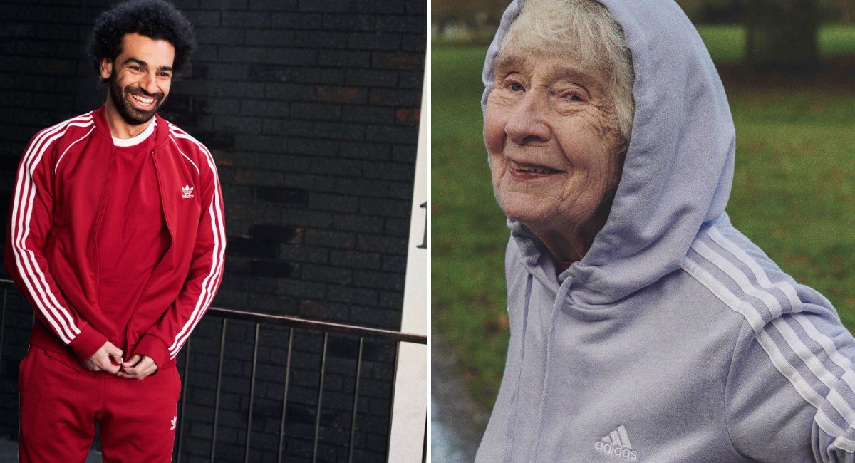 Avó de 85 anos que corre 20 km por semana é a nova estrela da campanha da Adidas (ao lado de Mo Salah)