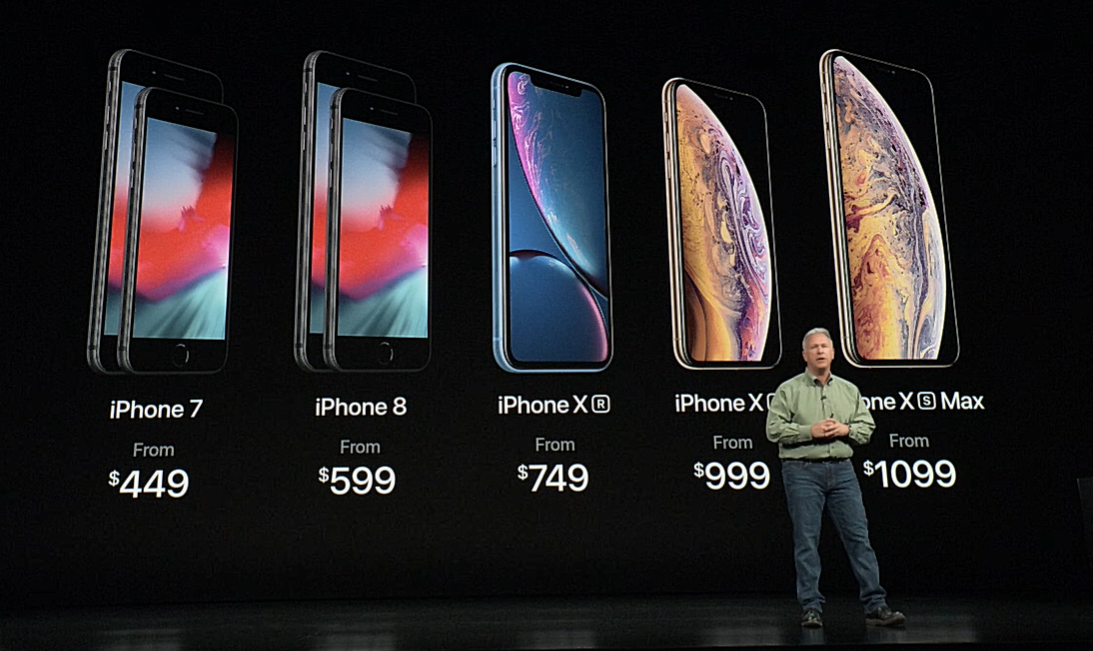 iPhone Xs e Xr: em Portugal os preços são mais altos