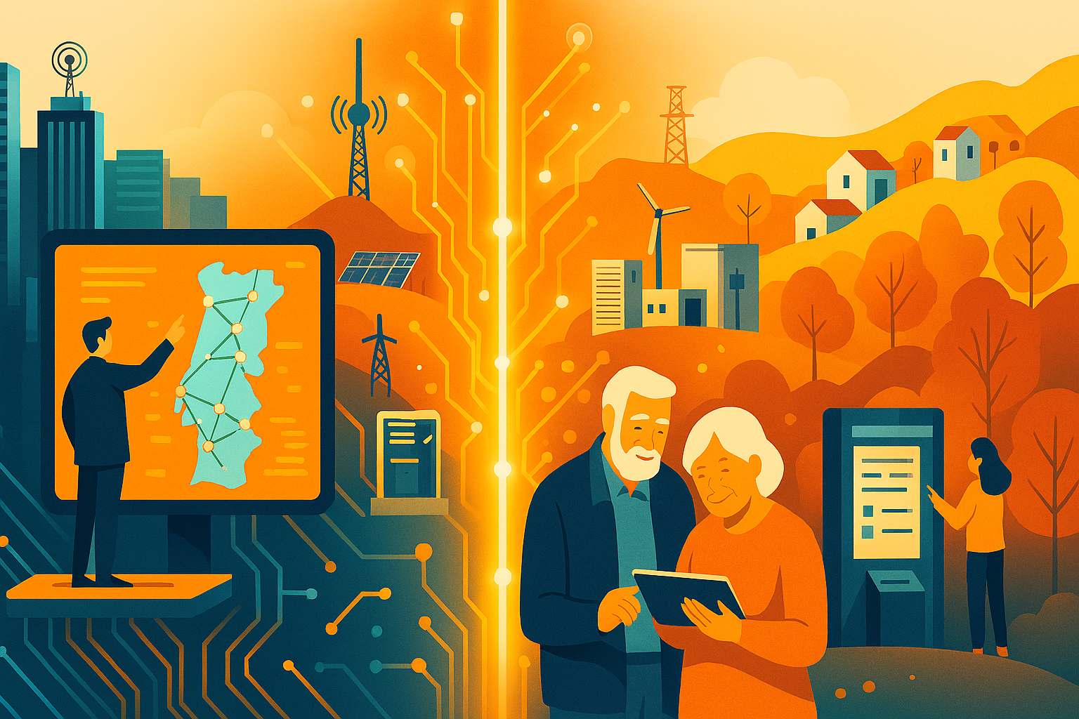 Como levar a transformação digital além das grandes cidades? Medidas estratégicas querem reduzir desigualdades