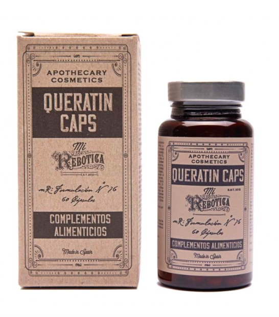 Mi Rebotica, Queratin Cabelo 60 Caps