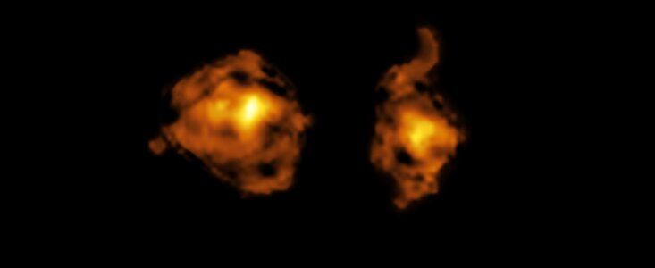 Duelo medieval no espaço profundo: astrónomos testemunham “violenta interação cósmica”