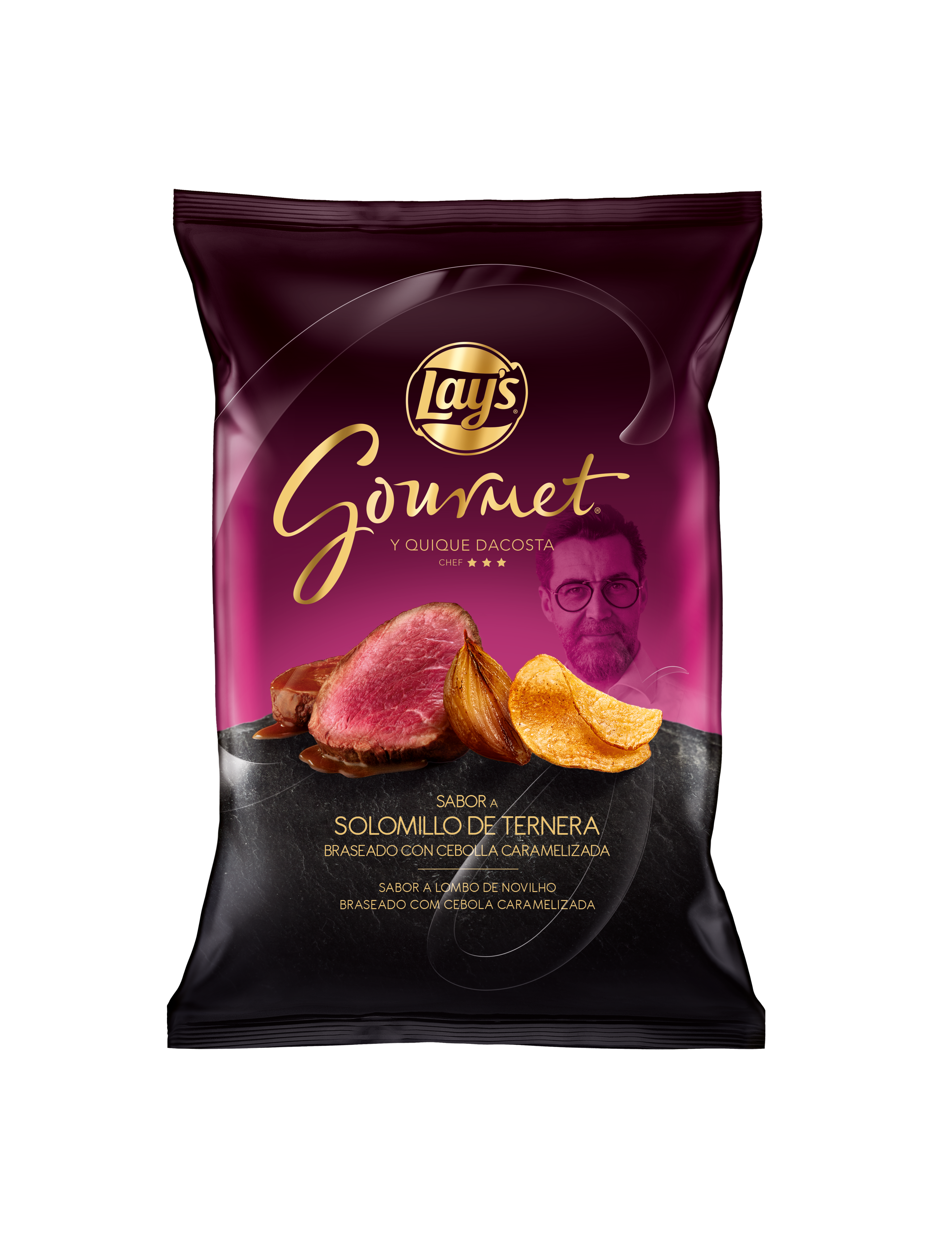 Lay’s Gourmet lança em Portugal batatas fritas criadas por um chef com sabor a lombo braseado. E há mais duas novidades