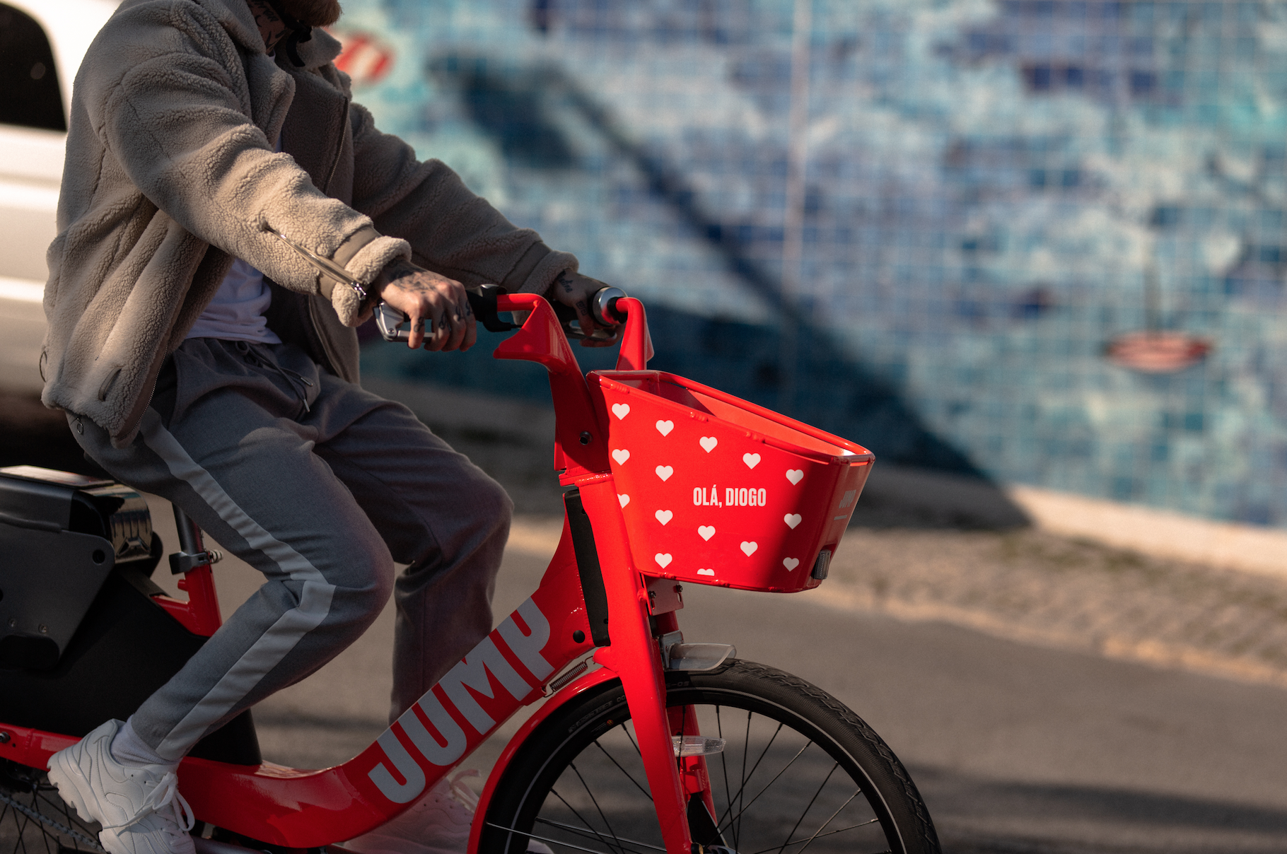 As bicicletas Jump vão celebrar o Dia dos Namorados com viagens de borla