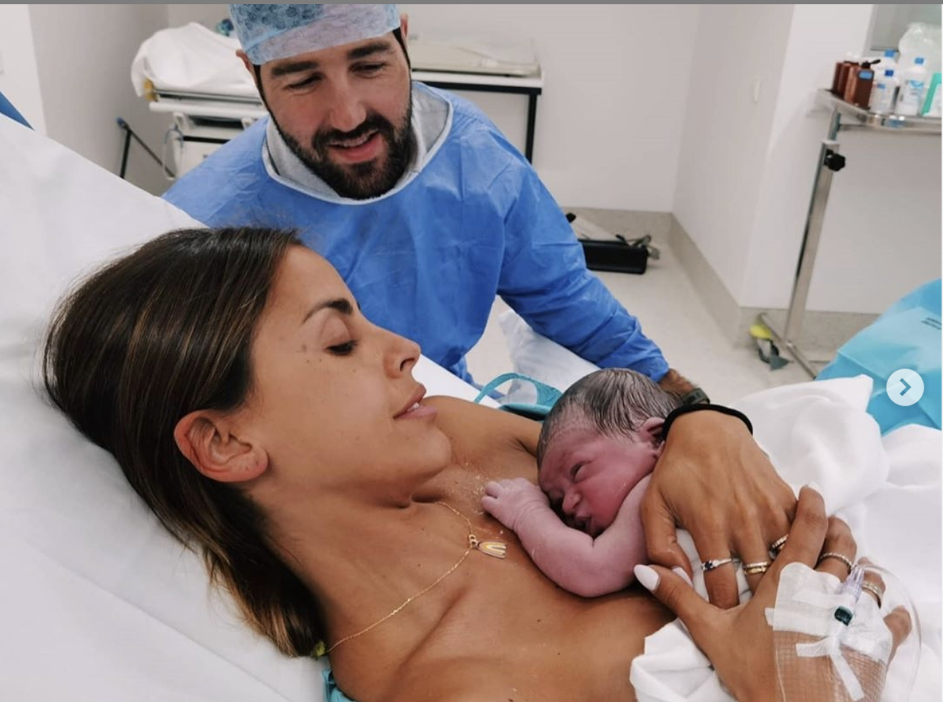 Carolina Patrocínio já foi mãe e mostra a primeira foto de Eduardo