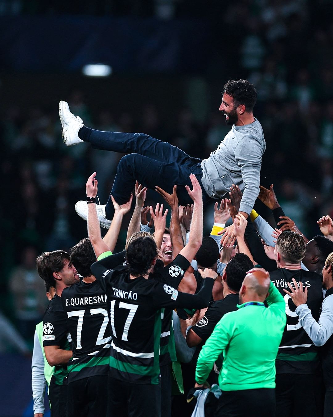 Rúben Amorim despede-se do Sporting com cabazada ao Manchester City. Veja as fotos do adeus