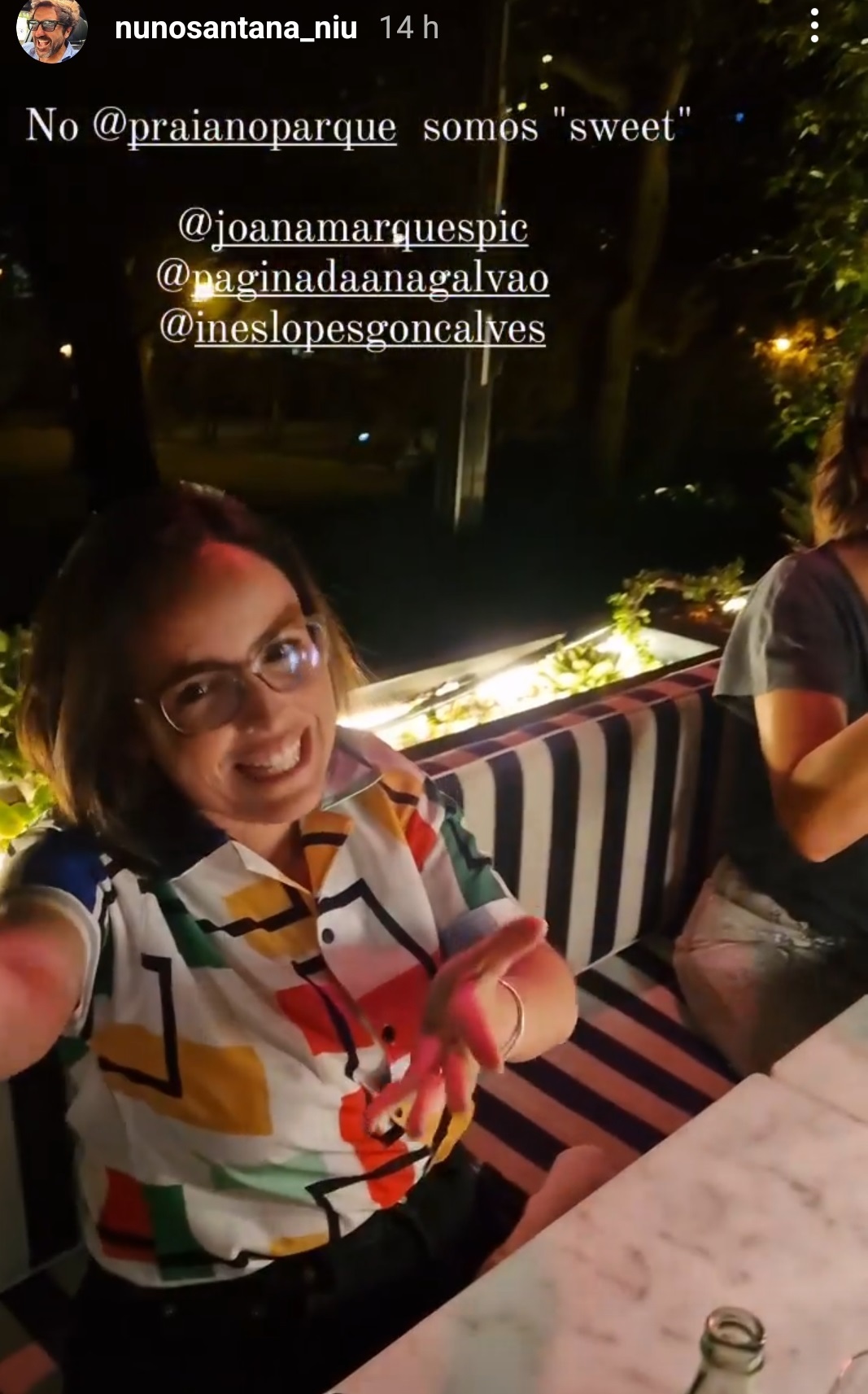 Joana Marques foi a restaurante de empresário com quem gozou. E o encontro foi extremamente agradável