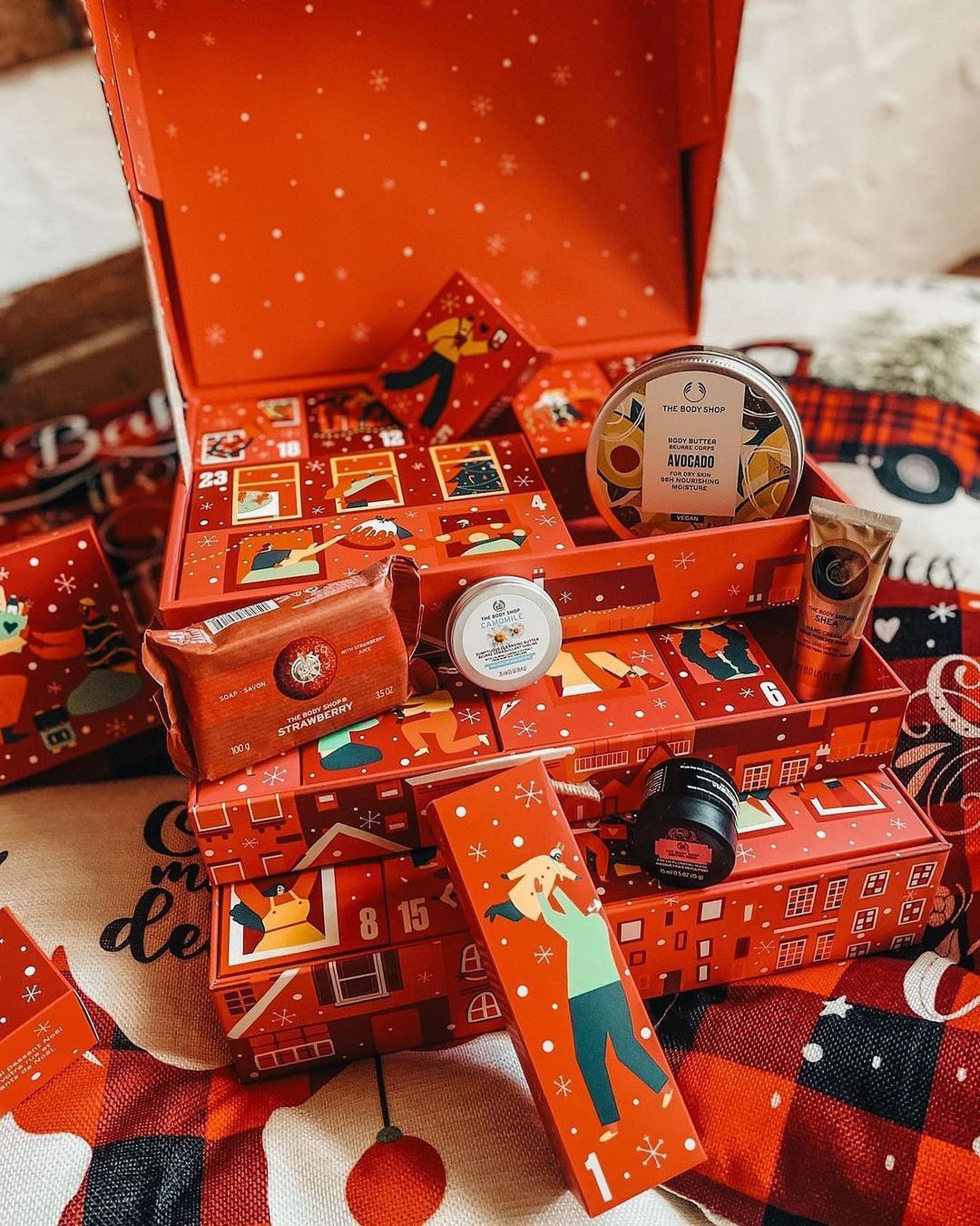 Calendário de Advento Love, The Body Shop