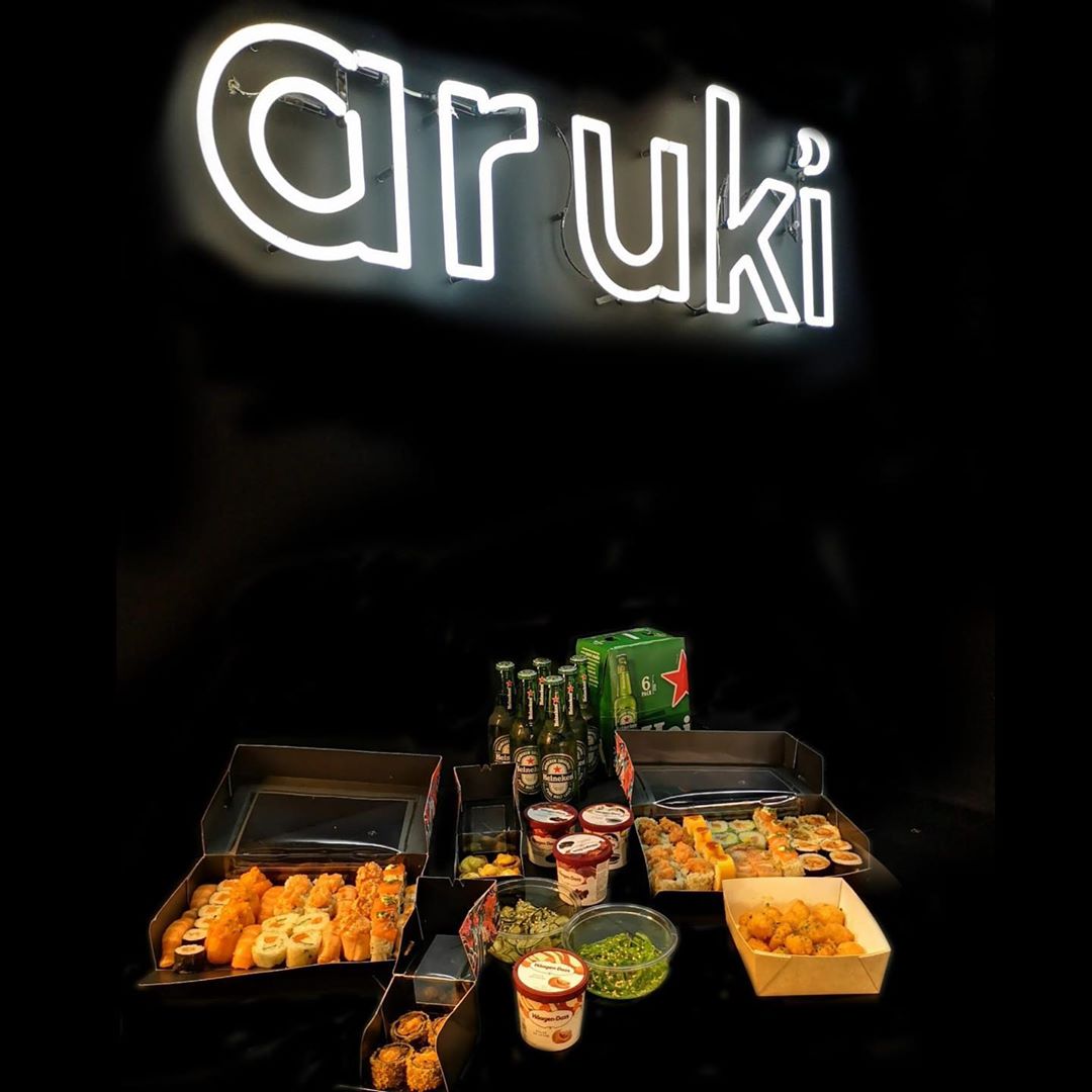 Quer ver a Champions sem sair de casa e ainda saborear o melhor sushi? O Aruki resolve