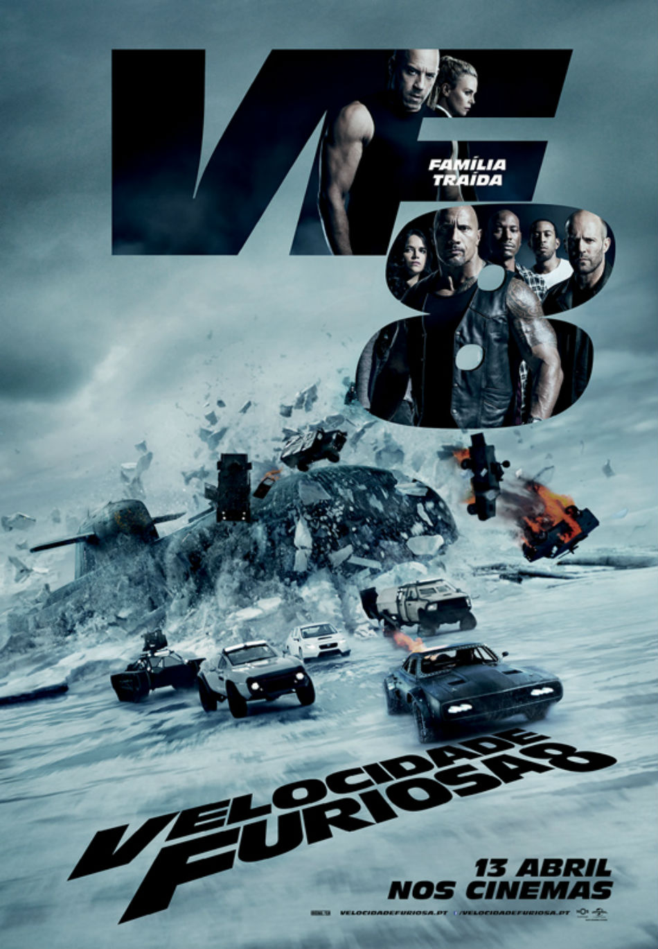 Cine Spot Blog: Poster Especial de Velocidade Furiosa 8