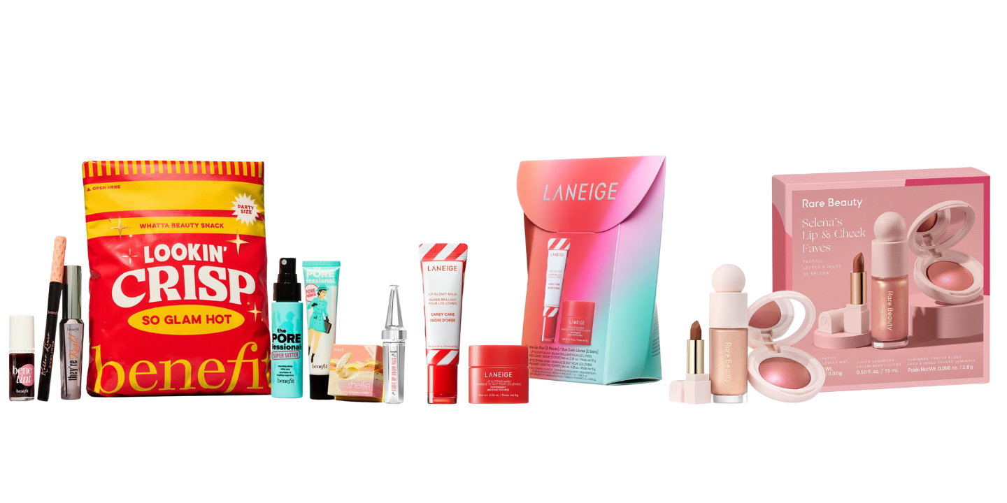 Laneige, Benefit ou Rare Beauty. 20 coffrets natalícios da Sephora (desde 12,99€) que são irresistíveis