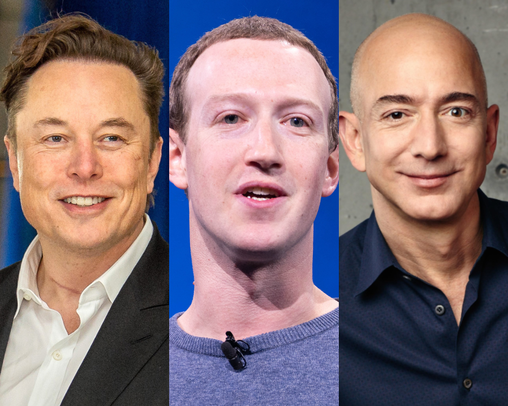 Estas são as 10 pessoas mais ricas do mundo. Adivinha quantas mulheres estão na lista?