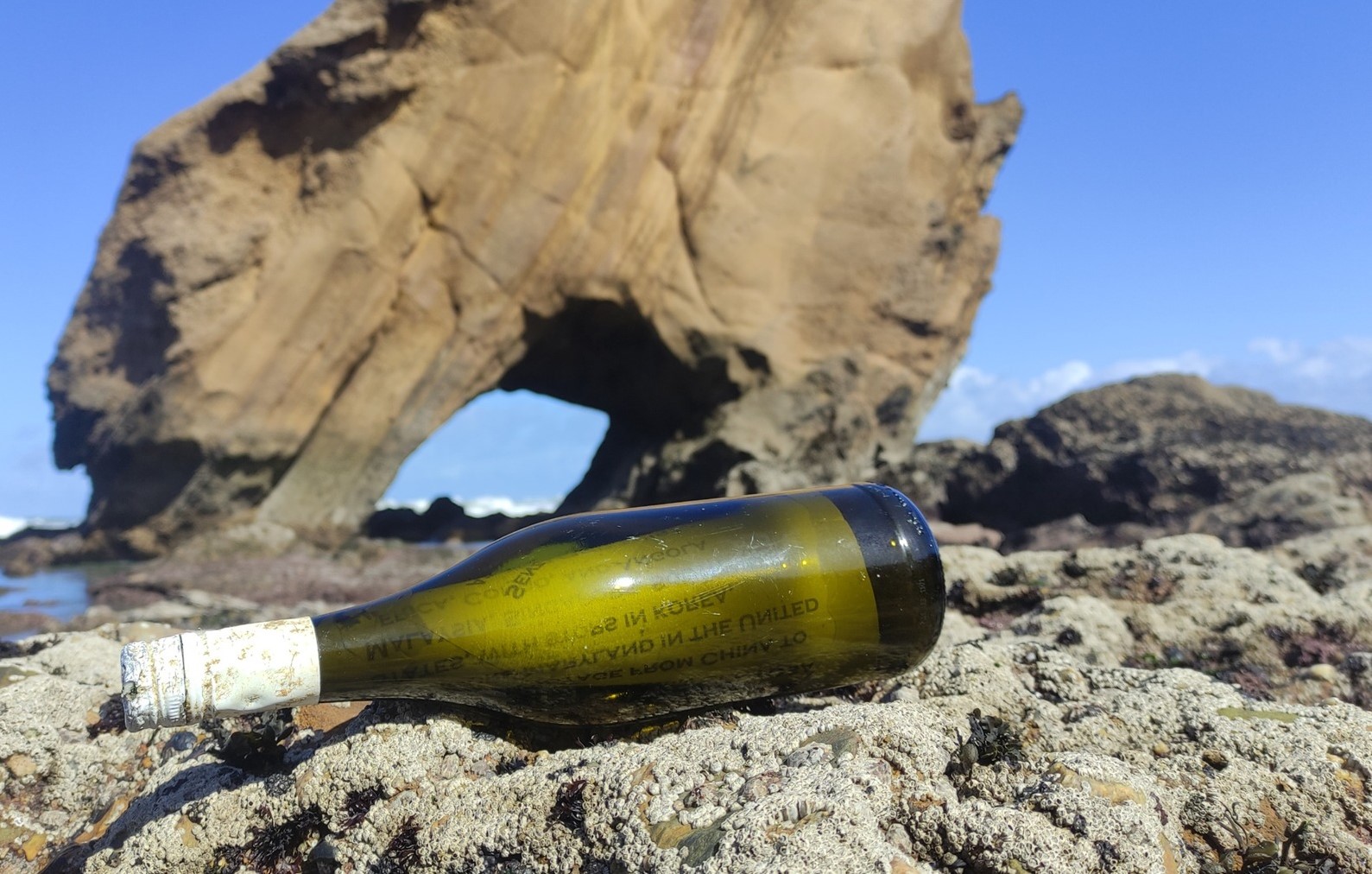 Garrafa com mensagem atravessou o Atlântico e foi encontrada em Torres Vedras. Viagem durou 7 anos