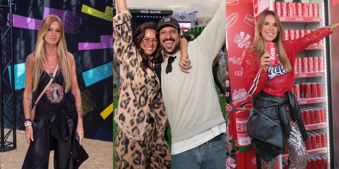 De Ana Garcia Martins a Madalena Abecasis. Veja os looks que estes 20 famosos elegeram para o NOS Alive