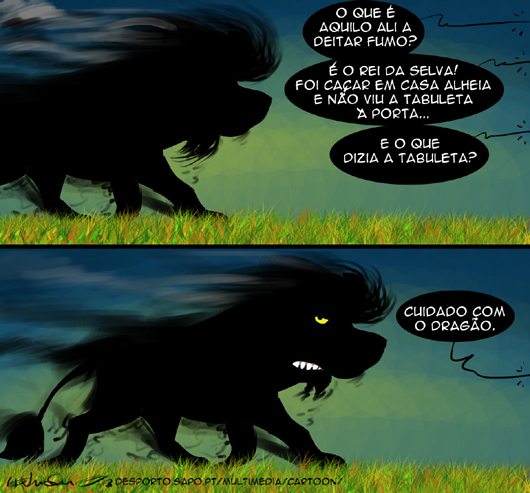 Quem se mete com o fogo...