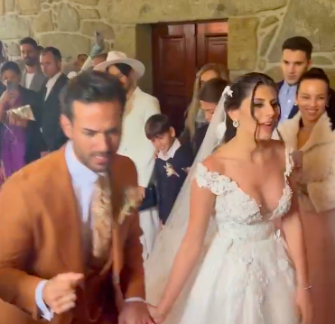 Mais um casamento “Big Brother”. Veja as primeiras imagens da boda de Joana Schreyer e Ricardo Pereira