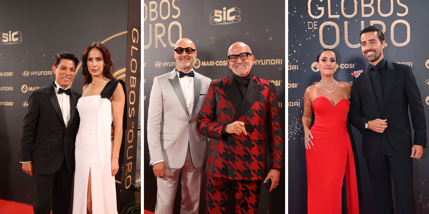 O amor também foi aos Globos de Ouro. 20 casais que desfilaram pela passadeira vermelha