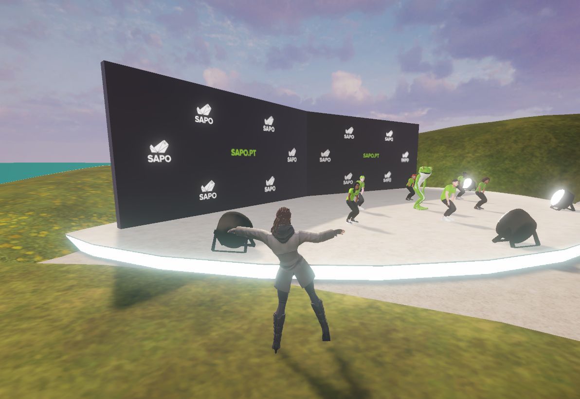  SAPO reforça irreverência digital e salta para o Metaverso da MEO com direito a dança
