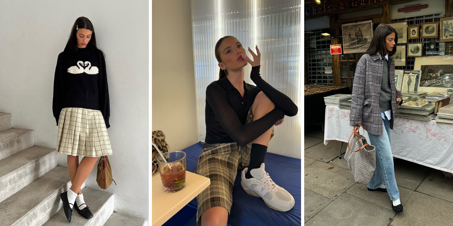 O xadrez de Bárbara Inês é tendência. 13 peças desde 8€ com este padrão para usar no outono