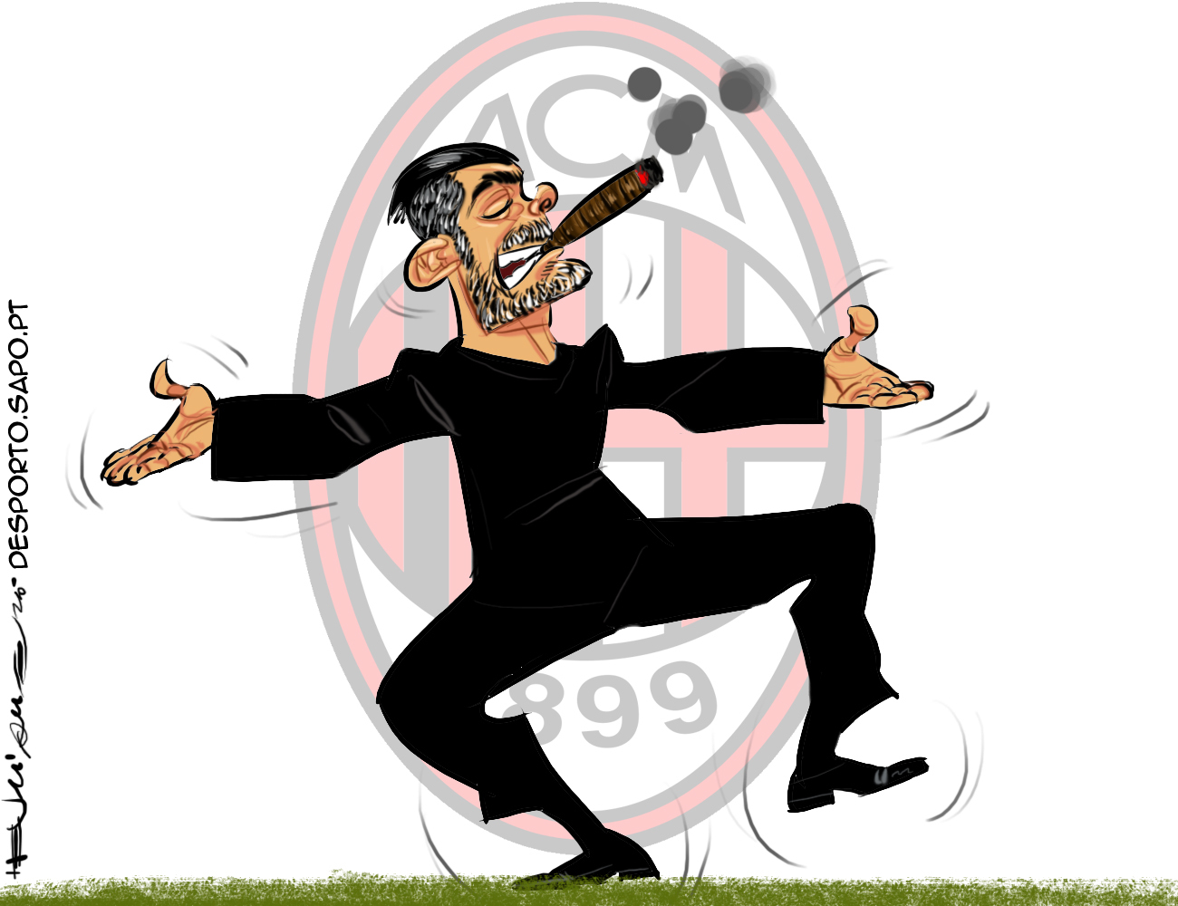 Chegou, viu e esfumaçou