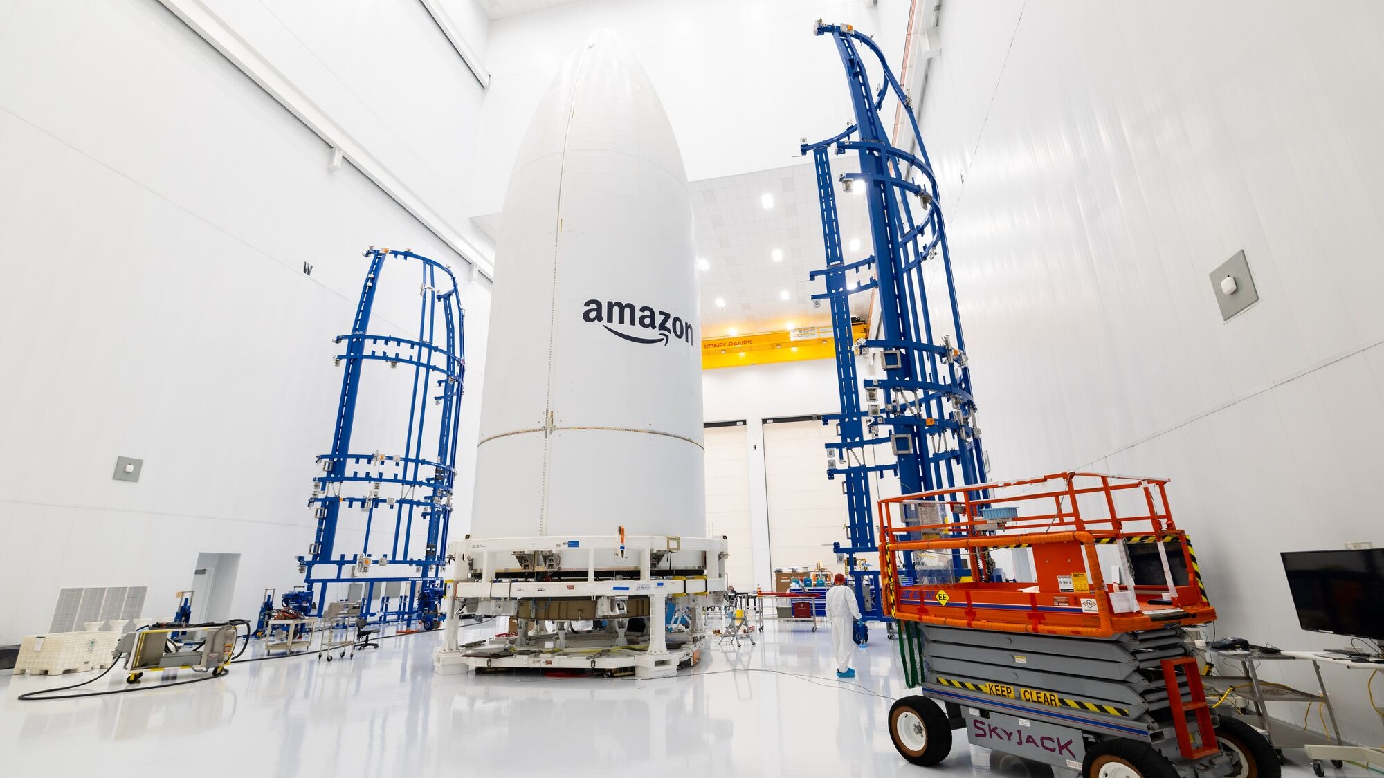 Amazon acelera corrida contra a SpaceX com os primeiros 27 satélites do projeto Kuiper