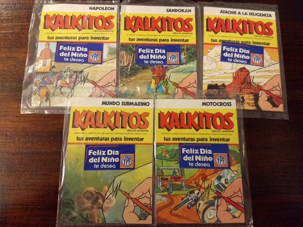 No meu tempo é que era. Ainda se lembra de decorar o caderno com Kalkitos?