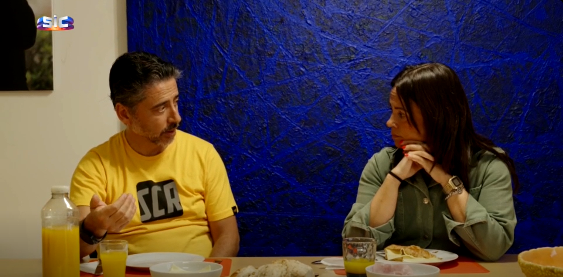 Inferno em “Casados à Primeira Vista”. Hugo Oliveira e Raquel partem para o insulto com as câmaras desligadas