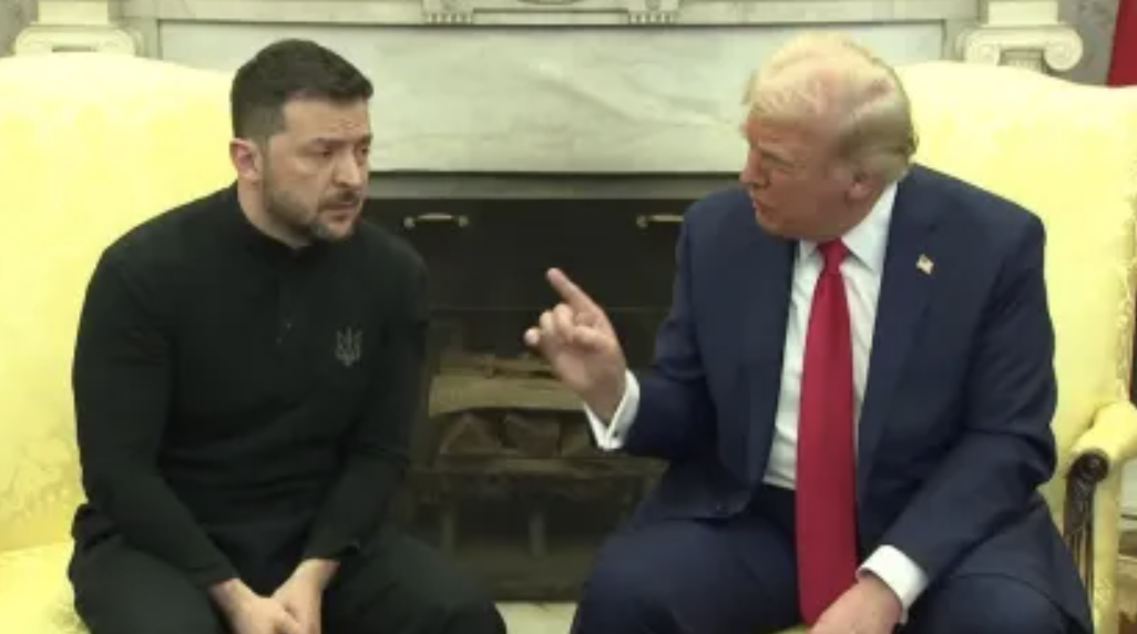 A conversa entre Trump e Zelensky não é sobre política ou guerra. É a negação de todos os valores humanos