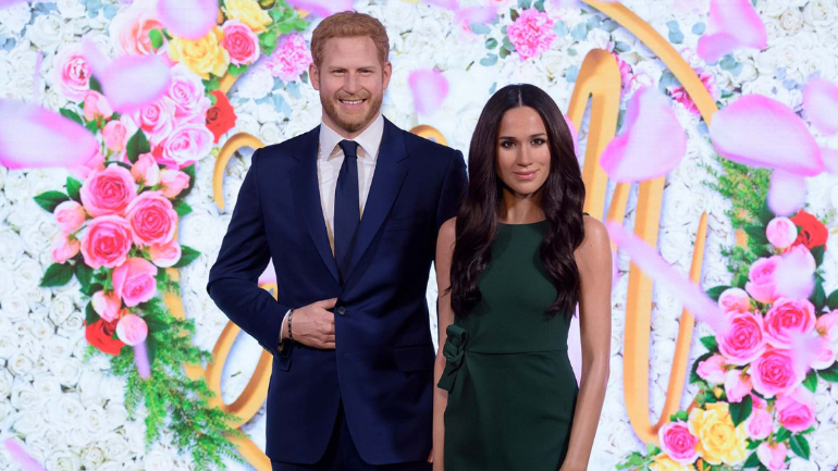 Estátuas de cera de Meghan e Harry vão ser separadas no Madame Tussauds