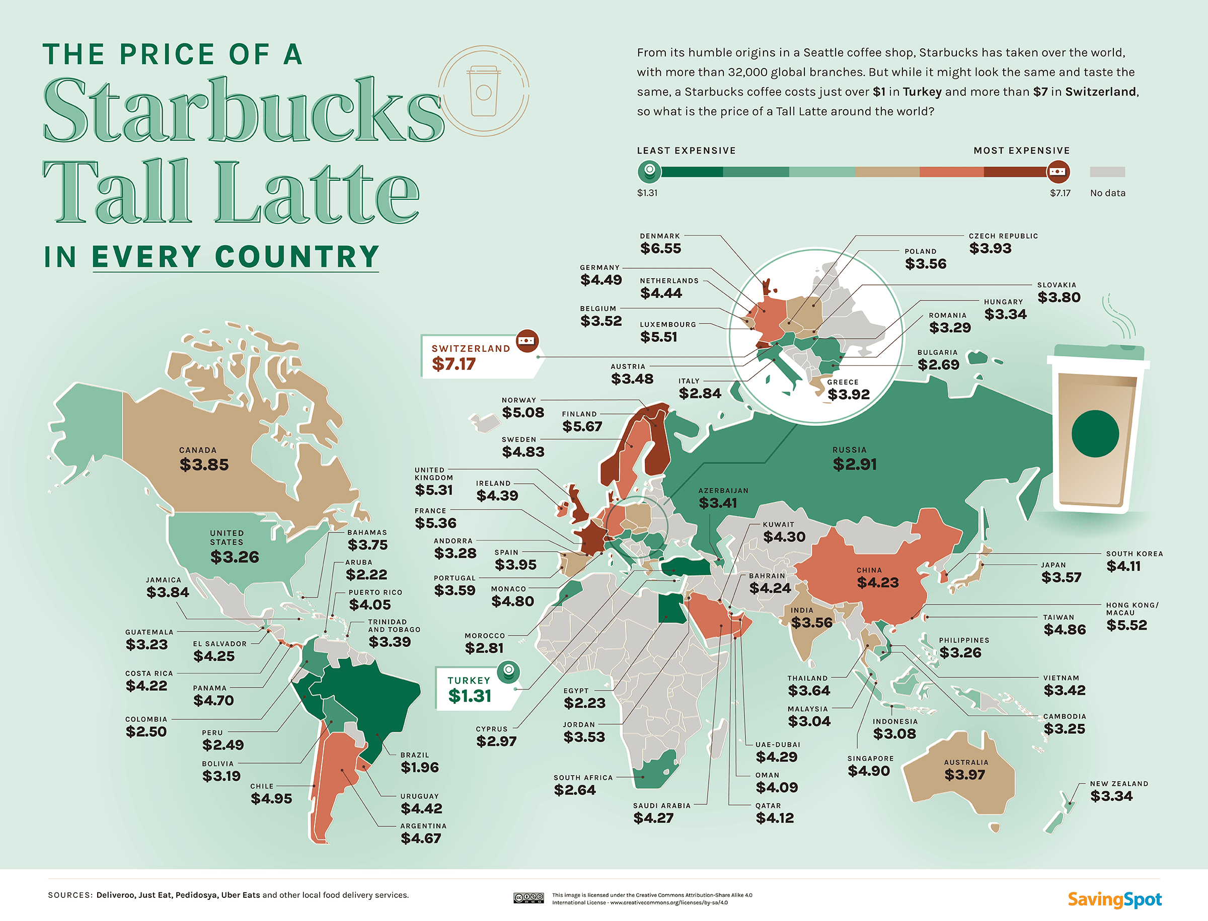 por-um-euro-ou-mais-de-oito-este-mapa-mostra-o-pre-o-da-starbucks-em