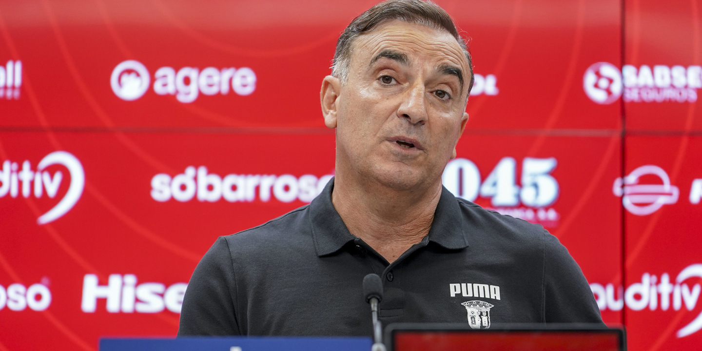 Carvalhal espera que "não saiam muitos mais jogadores" do Sporting de Braga