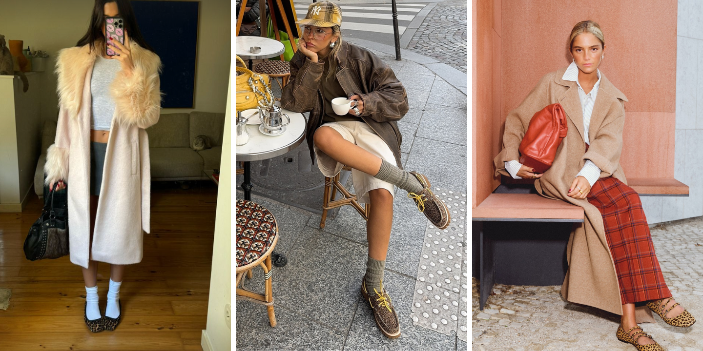 Animal print fica bem nos pés e estas influenciadoras provam-no. Eis 16 opções para se render à tendência