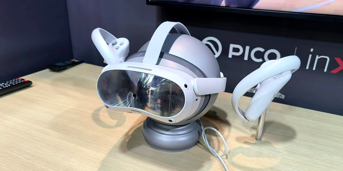 Headset de realidade virtual da família do TikTok demonstrado em gaming e aplicações empresariais no MWC
