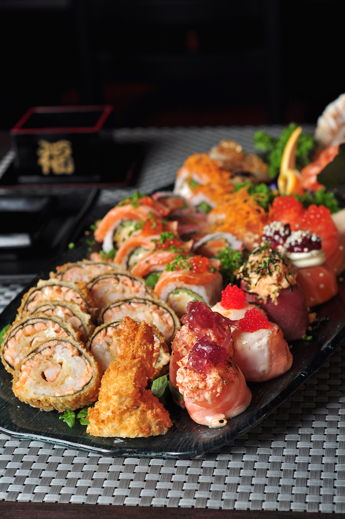 Alerta, amantes de comida japonesa. No Sushiway, os combinados são criados ao gosto de cada cliente