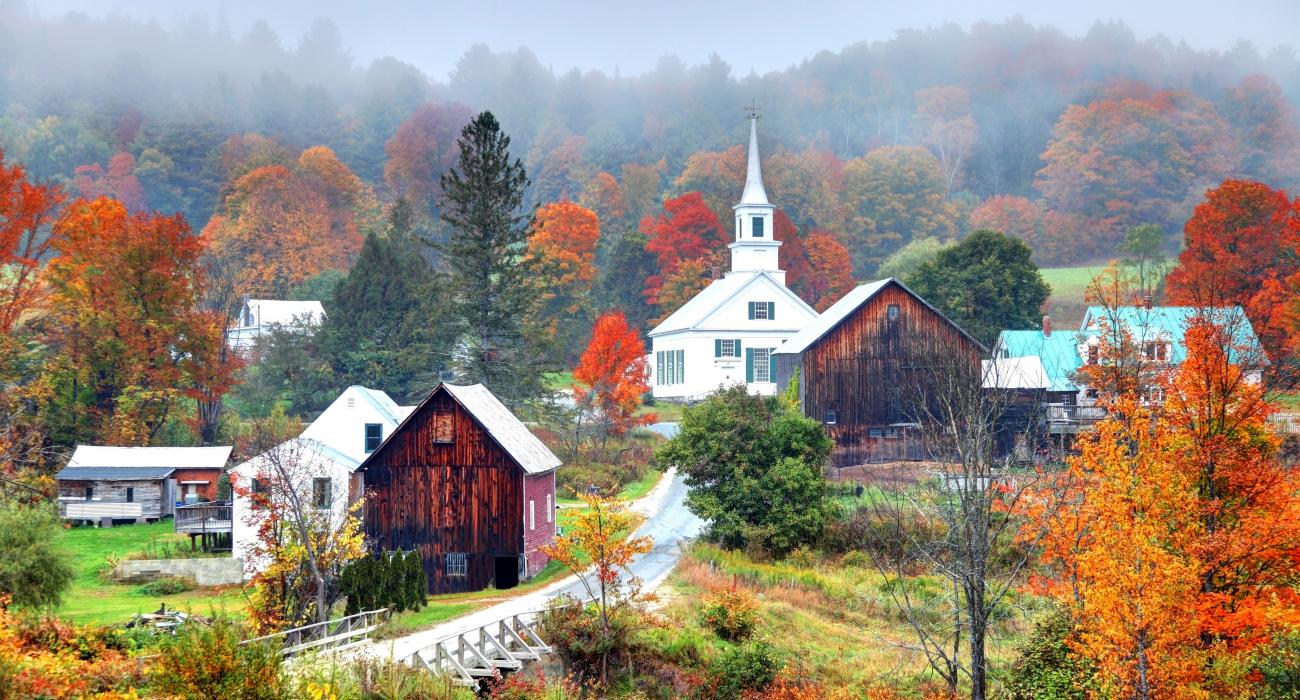 Trabalha à distância? Vermont está a oferecer 9 mil euros a novos residentes