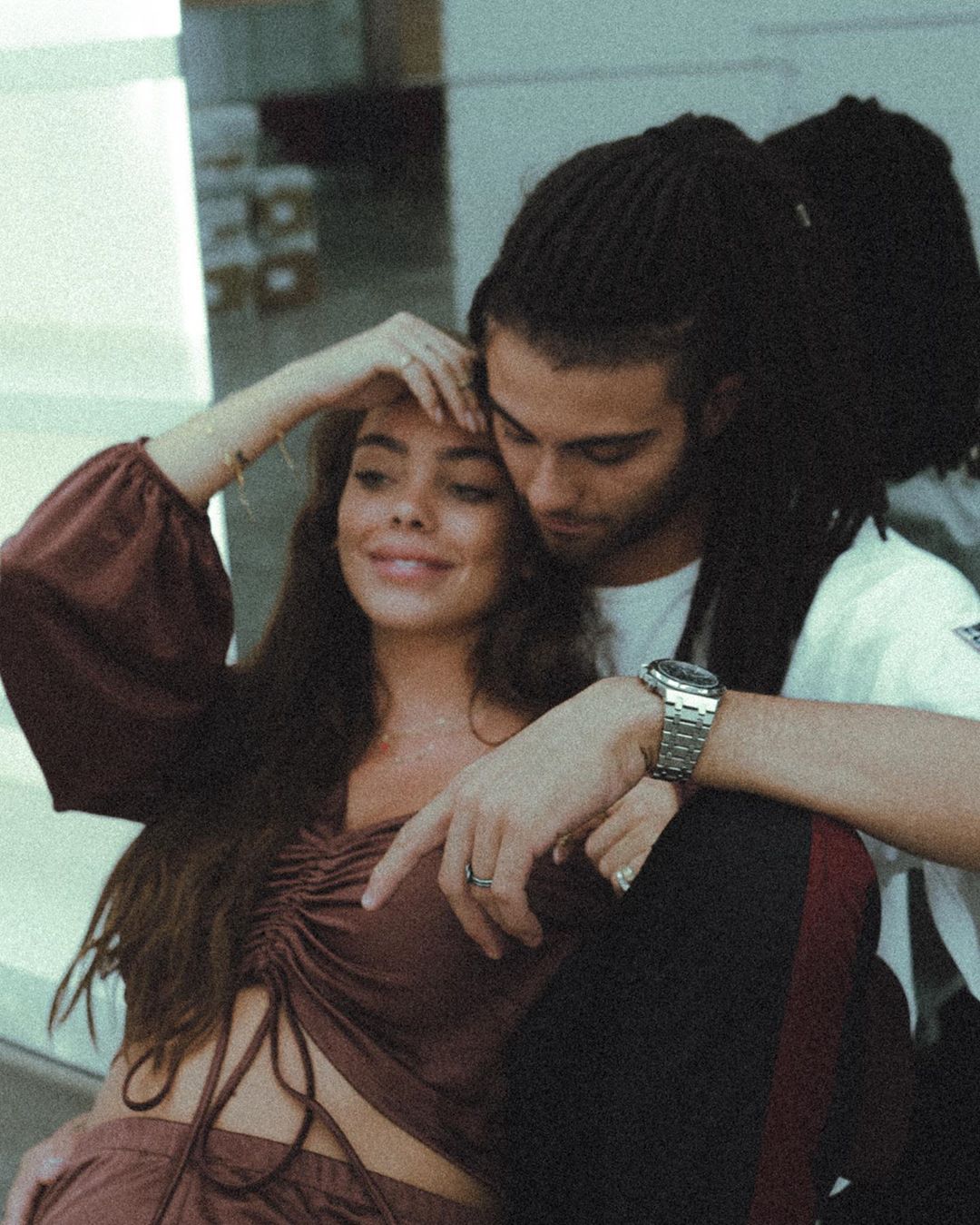 Relação assumida. Maria Dominguez é a nova namorada de Windoh