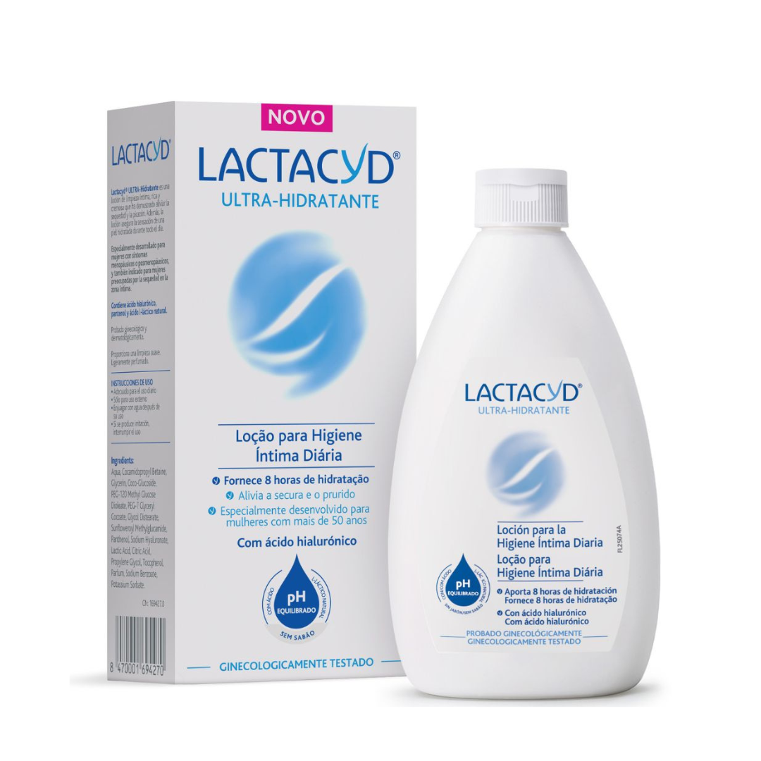 Lactacyd, Ultra-Hidratante Loção de Higiene Íntima
