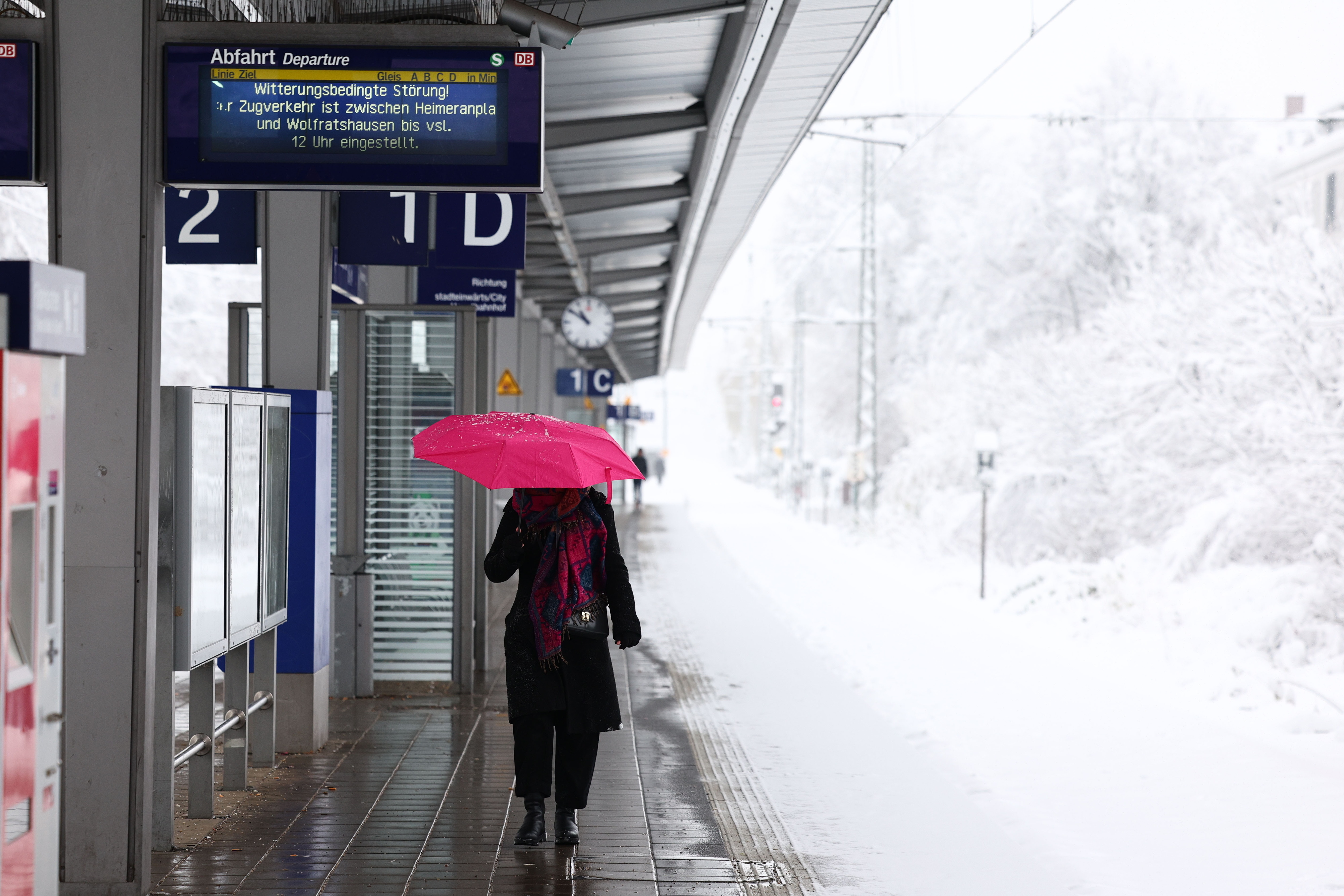 Sul da Alemanha parcialmente paralisado devido a fortes nevões