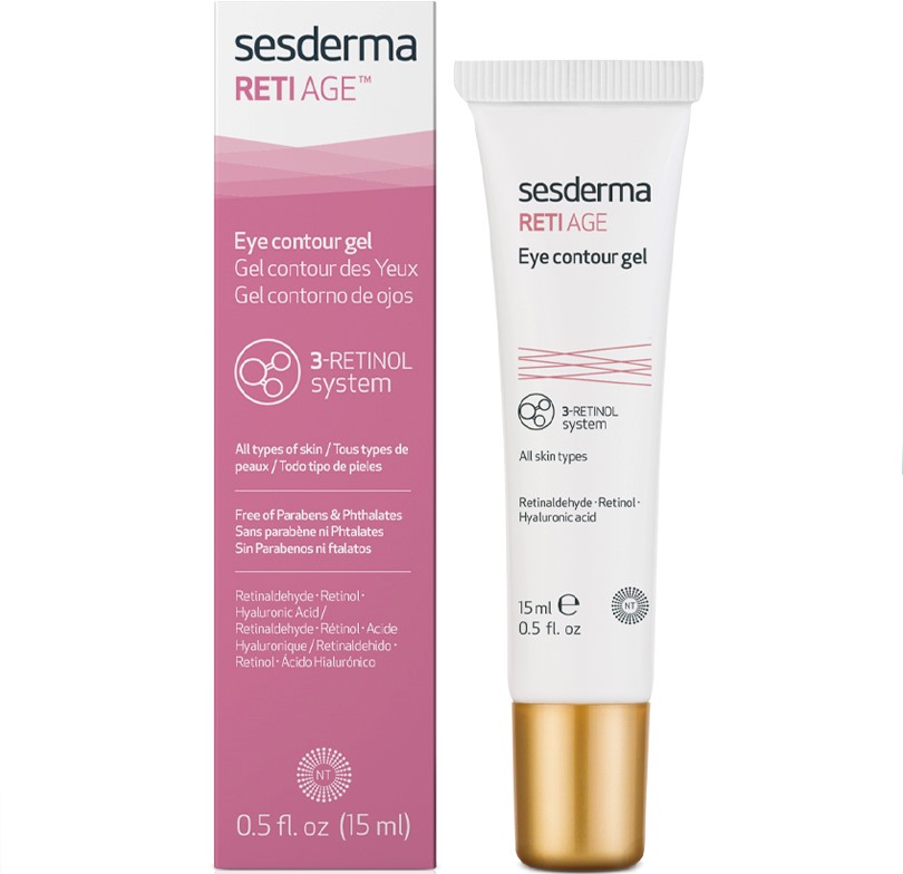 Sesderma, Reti Age Gel Contorno Olhos Antirrugas com Retinol