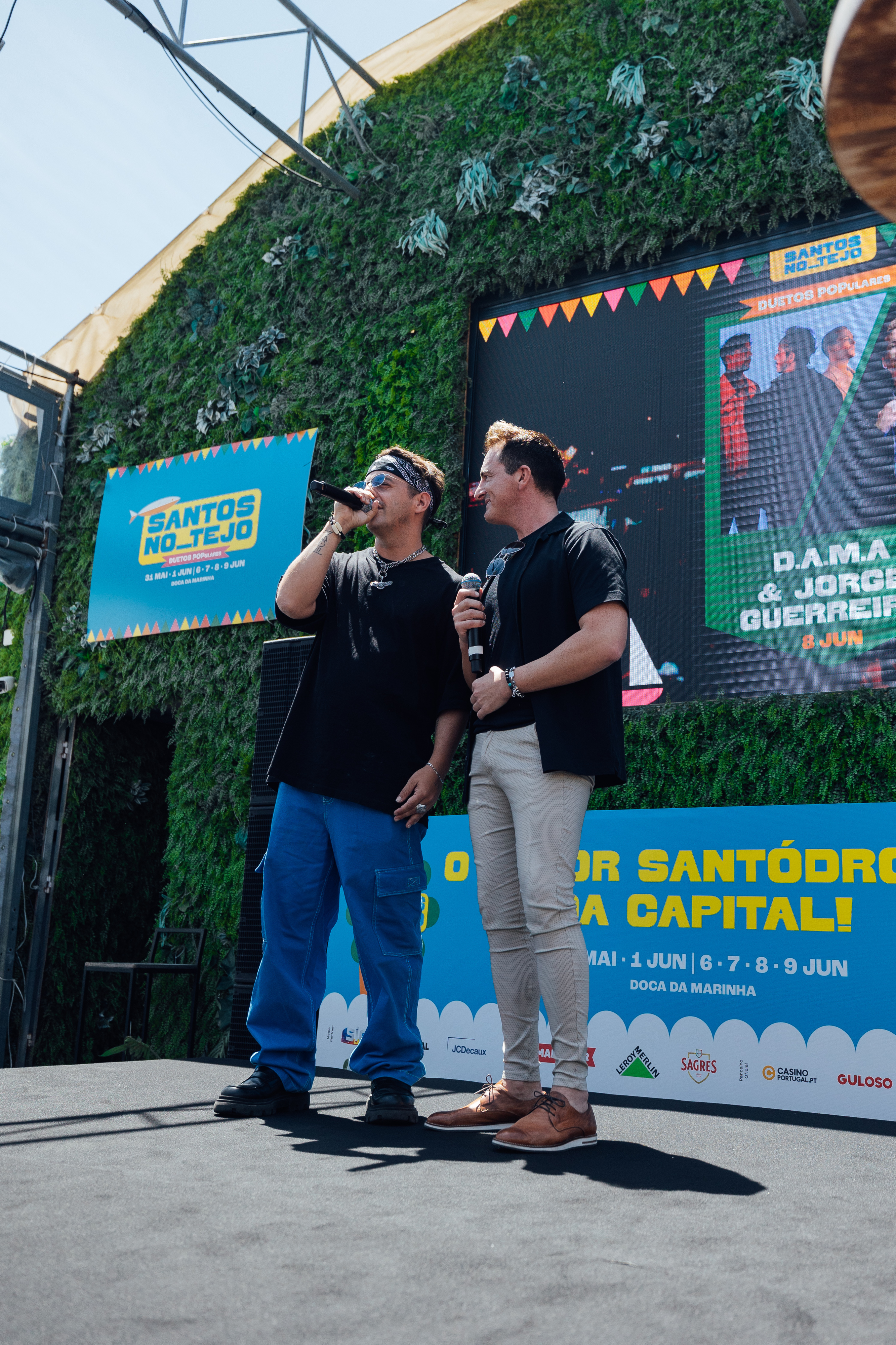 D.A.M.A e Jorge Guerreiro confirmados nos Santos no Tejo — e sim, juntos. Saiba tudo sobre o festival