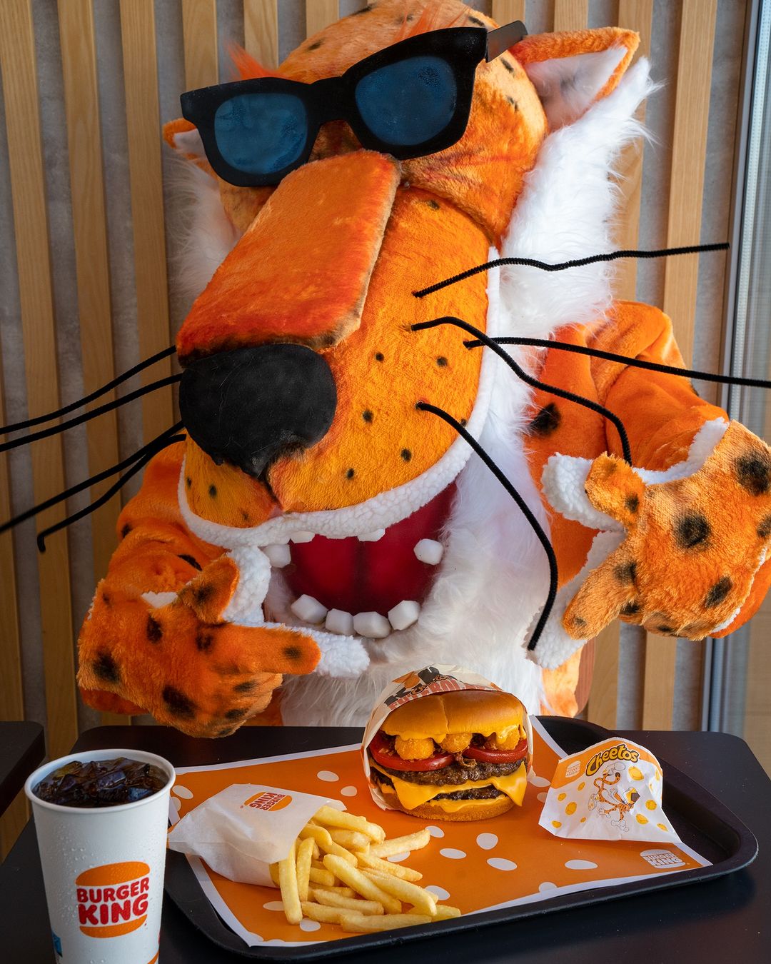 Burger King e Cheetos estão numa relação (e Quaresma gosta disto). Conheça as novidades cheias de queijo