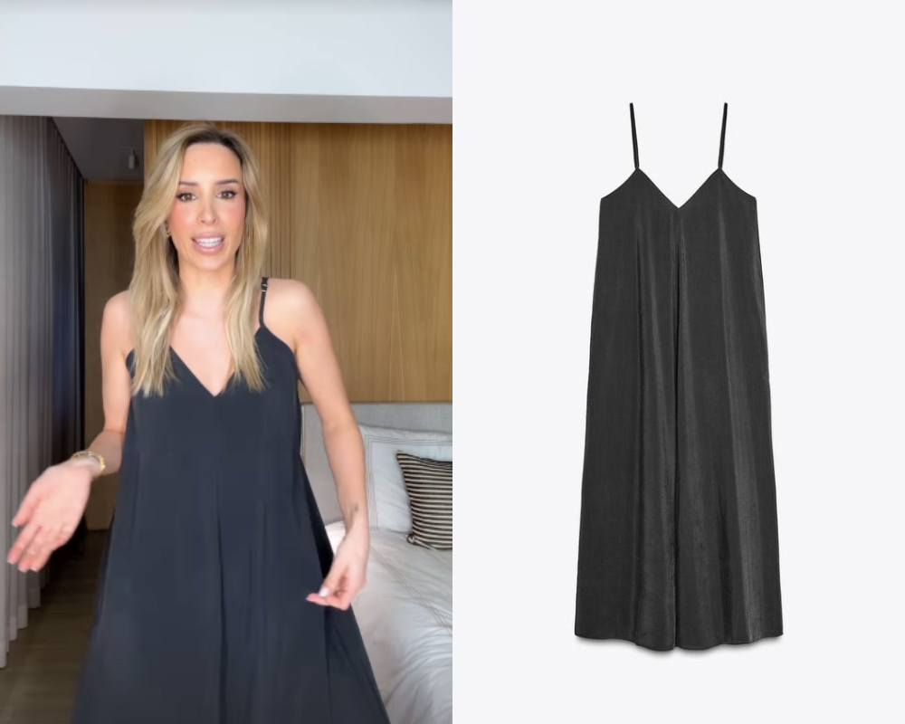 Helena Coelho está apaixonada por este vestido da Zara (que vai do XS ao XXL e custa menos de 30€)