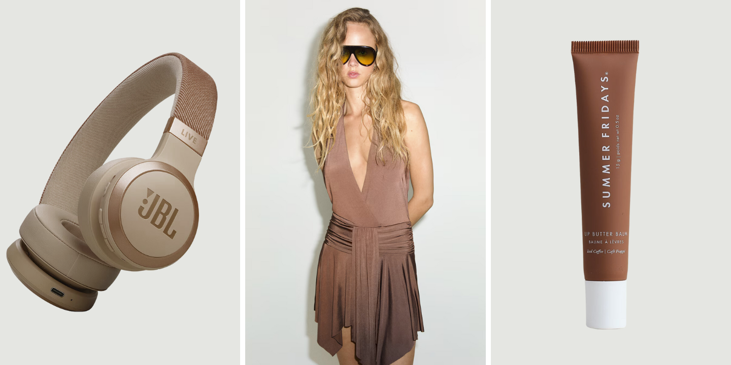 Mocha Mousse é a cor de 2025. 25 artigos (de roupa à tecnologia) que piscam o olho ao tom do ano