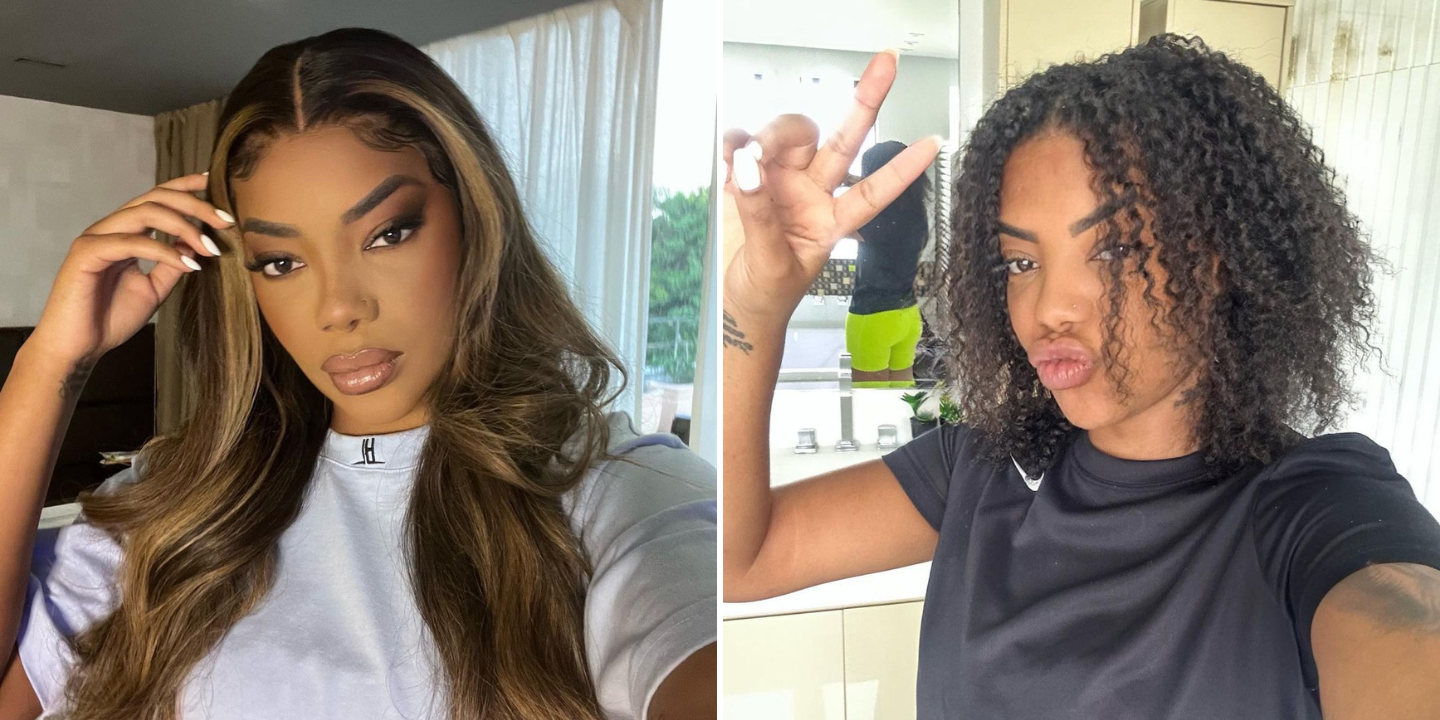 Ludmilla publica fotografia sem maquilhagem e de cabelo ao natural. Fãs ficam ao rubro com a aparência da cantora