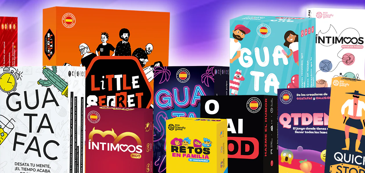 Guatafac, QuickStop e Little Secret. Os jogos de tabuleiro que prometem revolucionar as noites entre amigos