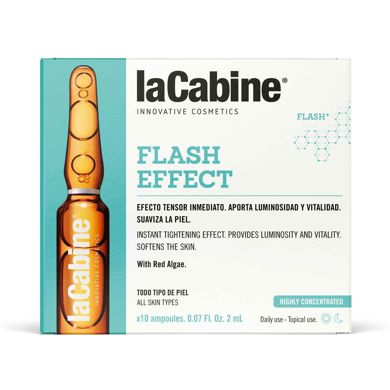 La Cabine, Flash Effect Ampolas, 10 unidades