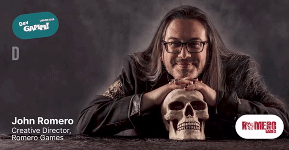 DevGAMM regressa a Lisboa com John Romero como cabeça de cartaz e lança competição a developers