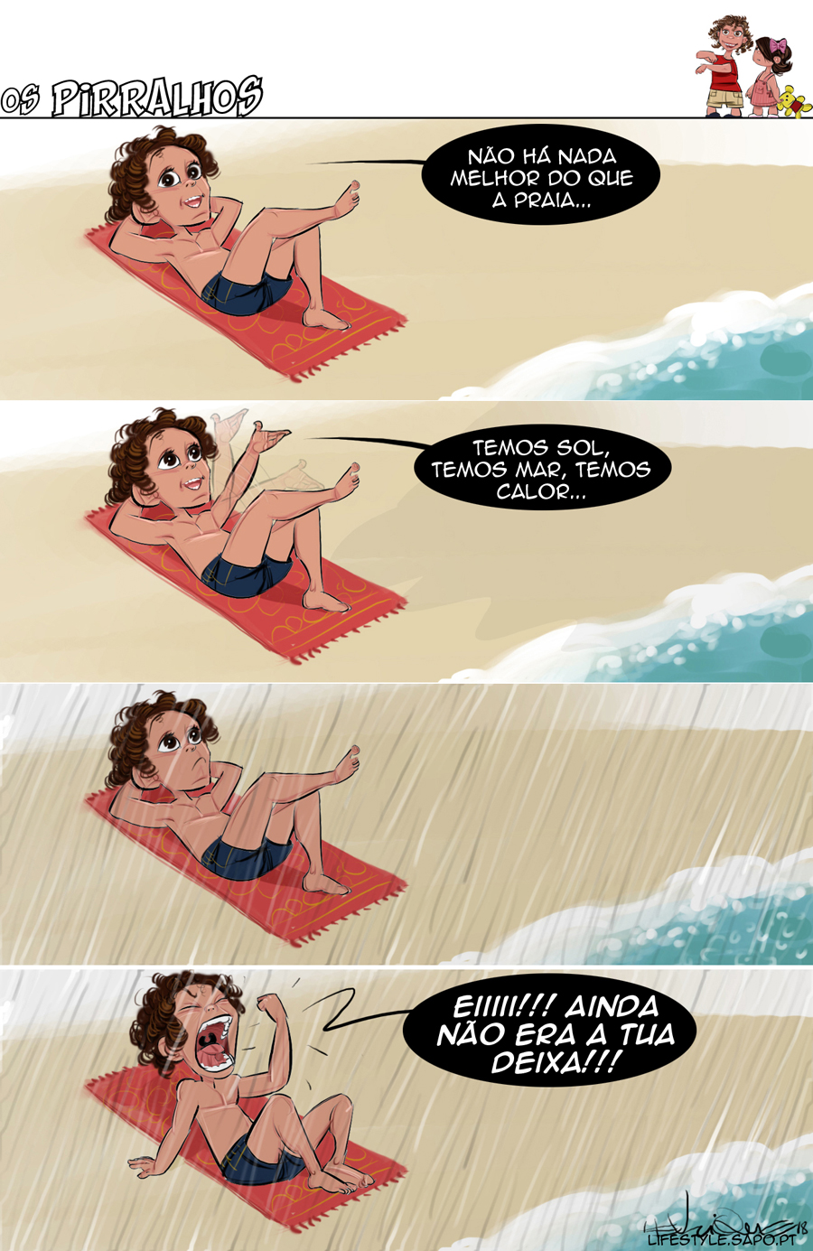 Verão azul