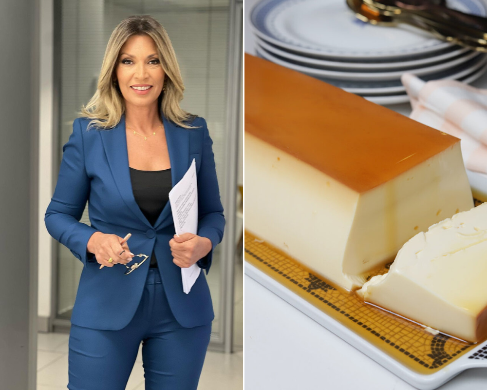 Quer dar boas notícias lá em casa? Aprenda a fazer o crème caramel de Clara de Sousa